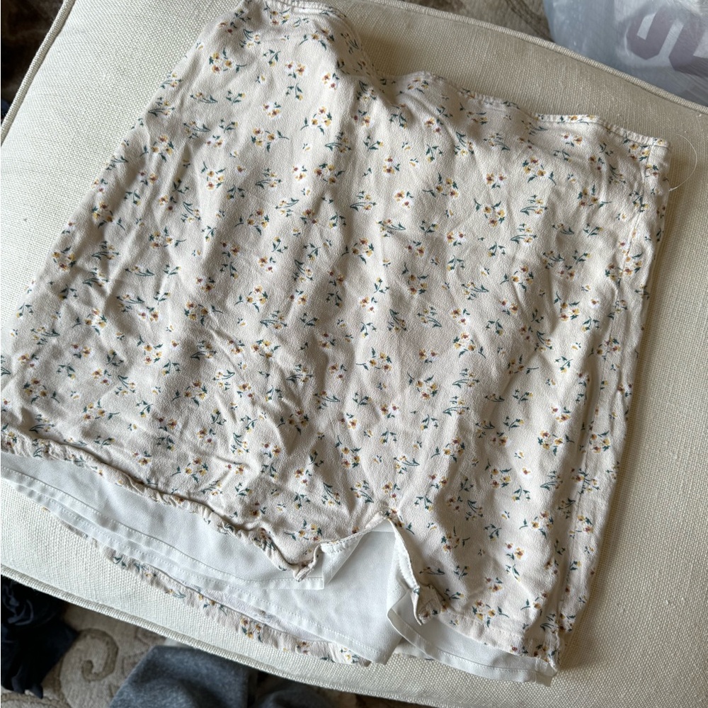 Light pink skirt